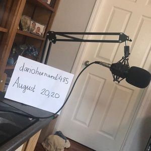 Microphone Stand with microphone